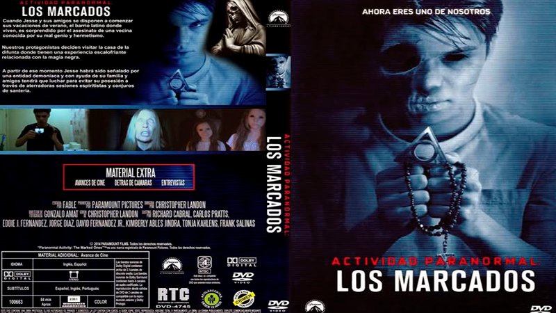Actividad Paranormal 5 Los Marcados 2014